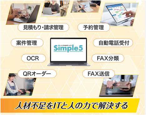 業務システムSimple5の販売支援